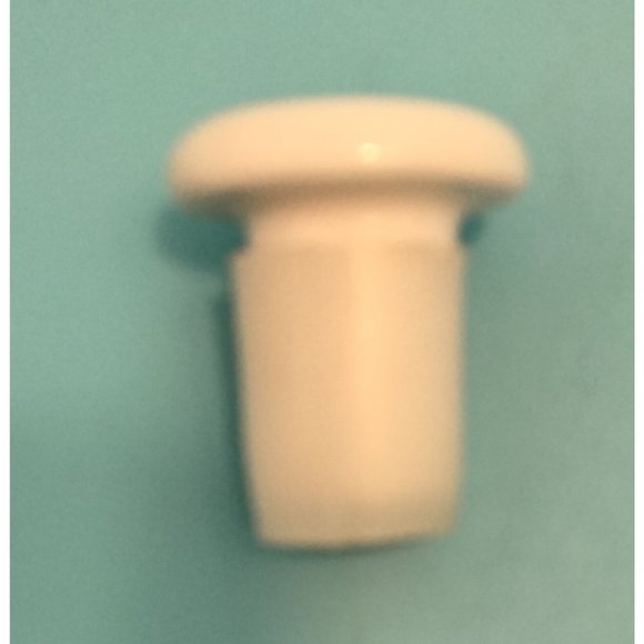 White Ceramic Cruet Vinegar Oil Milk Glass Set Pottery Pourer 1 Stopper Xcell - Picture 11 of 16